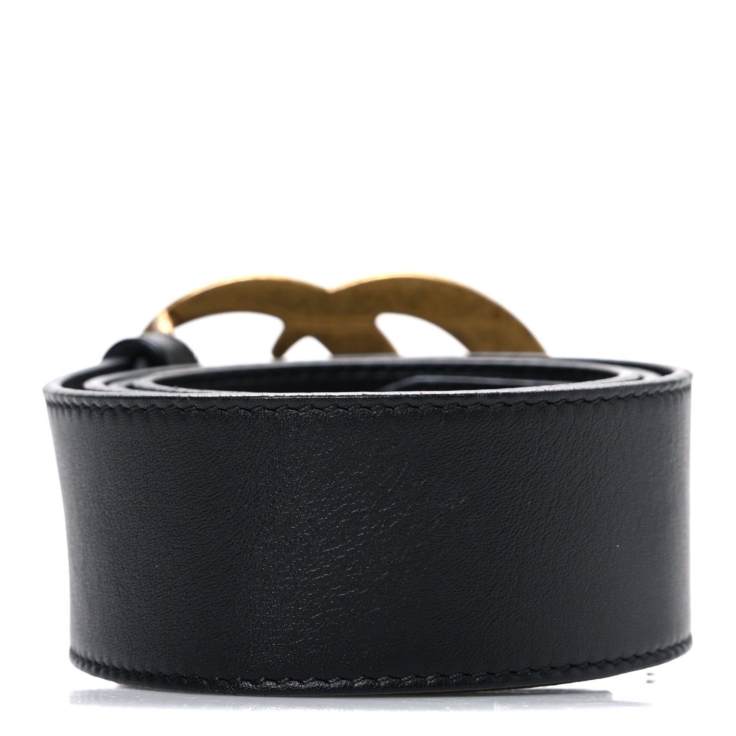 Gucci Calfskin Double G 40mm Belt 80 32 Black 2 of 5