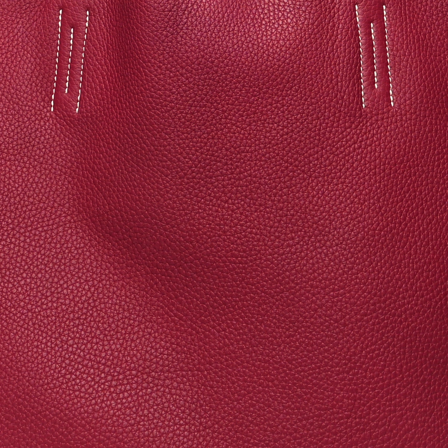 Hermes Taurillon Clemence Double Sens 36 Reversible Tote Rubis Rose Jaipur 13 of 16