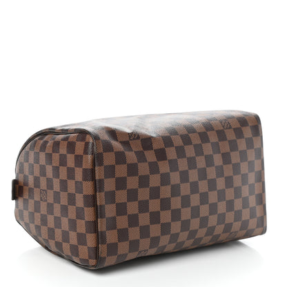Louis Vuitton Damier Ebene Speedy 30 4 of 10