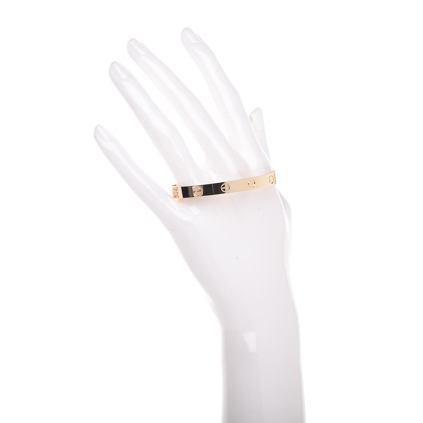 18K Yellow Gold LOVE Bracelet 17