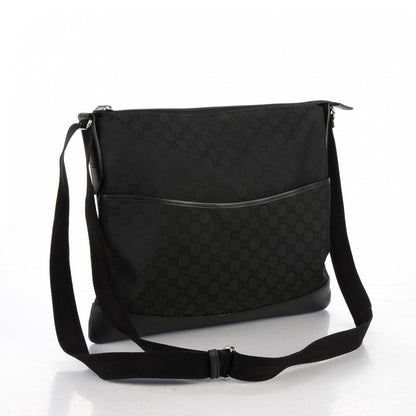 Gucci Nylon Monogram Messenger Black 3 of 7
