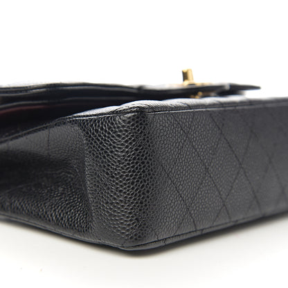 Chanel Caviar Quilted Small Double Flap Black 8 of 10