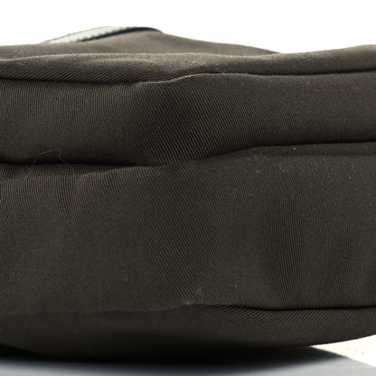 Saint Laurent Canvas Sid Messenger Bag Olive 9 of 10