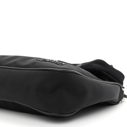 Prada Re-Nylon Saffiano Pocket Zippered Shoulder Bag Black 11 of 11