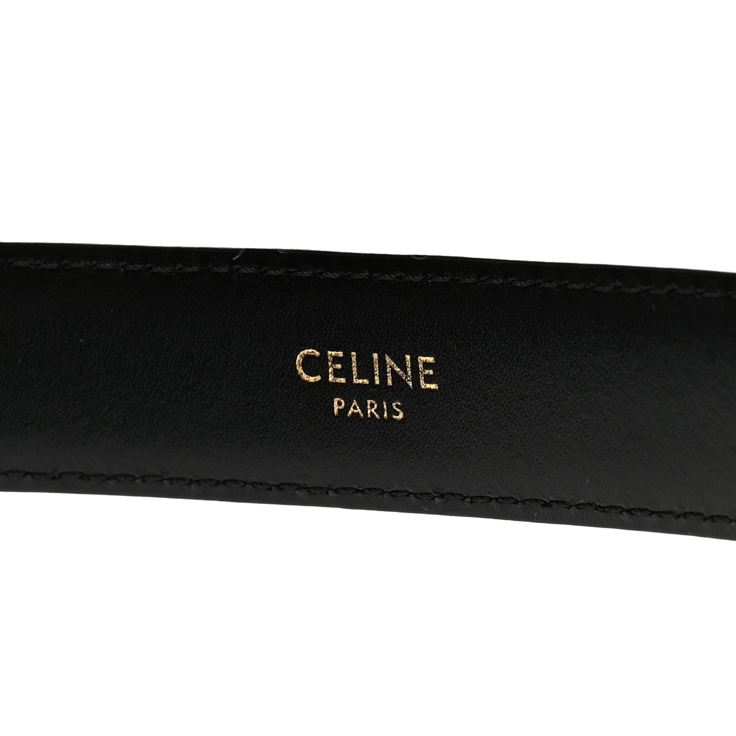 Box Calfskin Medium 25mm Triomphe Belt 85 34 Black