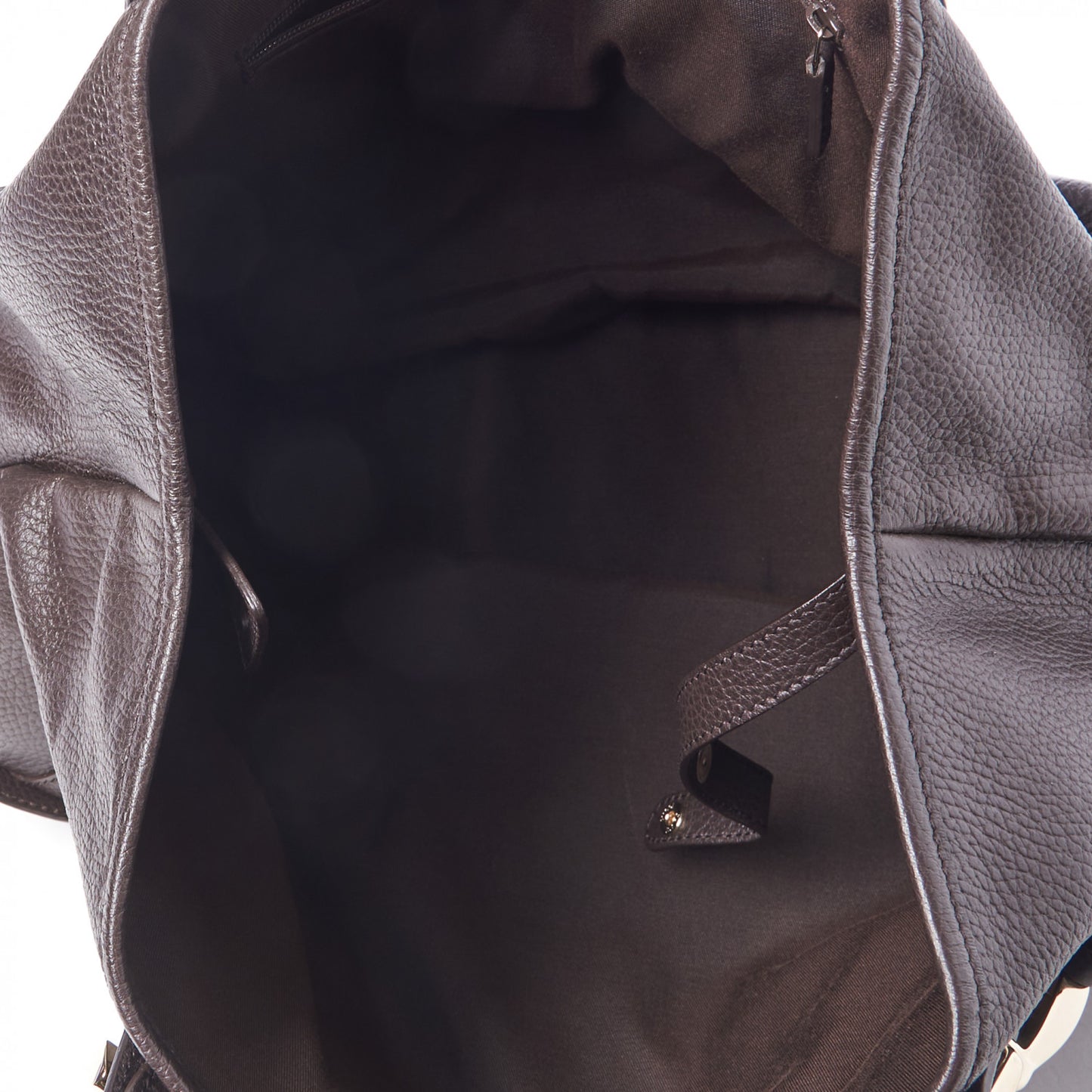 Calfskin Medium Pelham Shoulder Bag Dark Brown