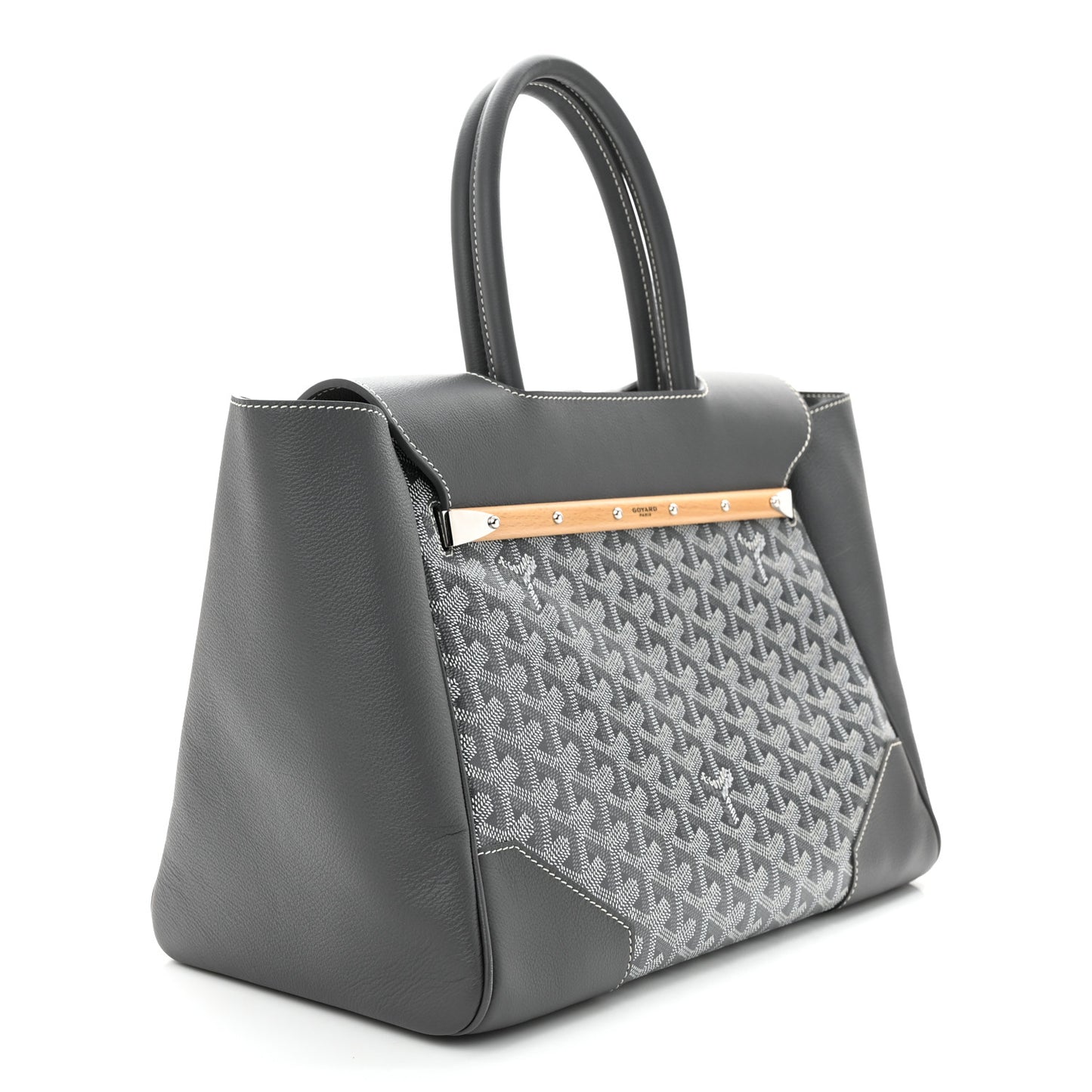 Goyardine Saigon Tote Grey