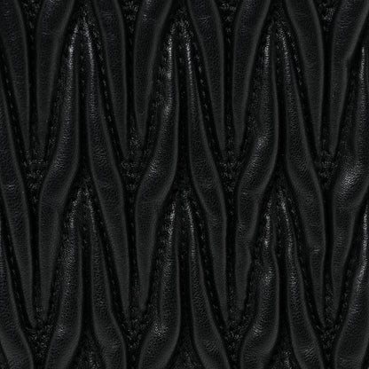 Miu Miu Nappa Matelasse Mini Bandoliera Crossbody Black 7 of 11