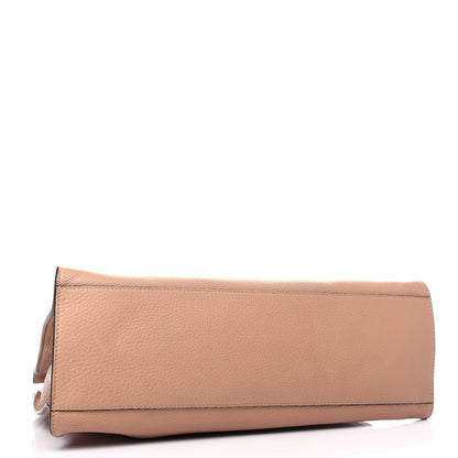 Gucci Calfskin Medium Bamboo Daily Shopper Camelia 4 of 12
