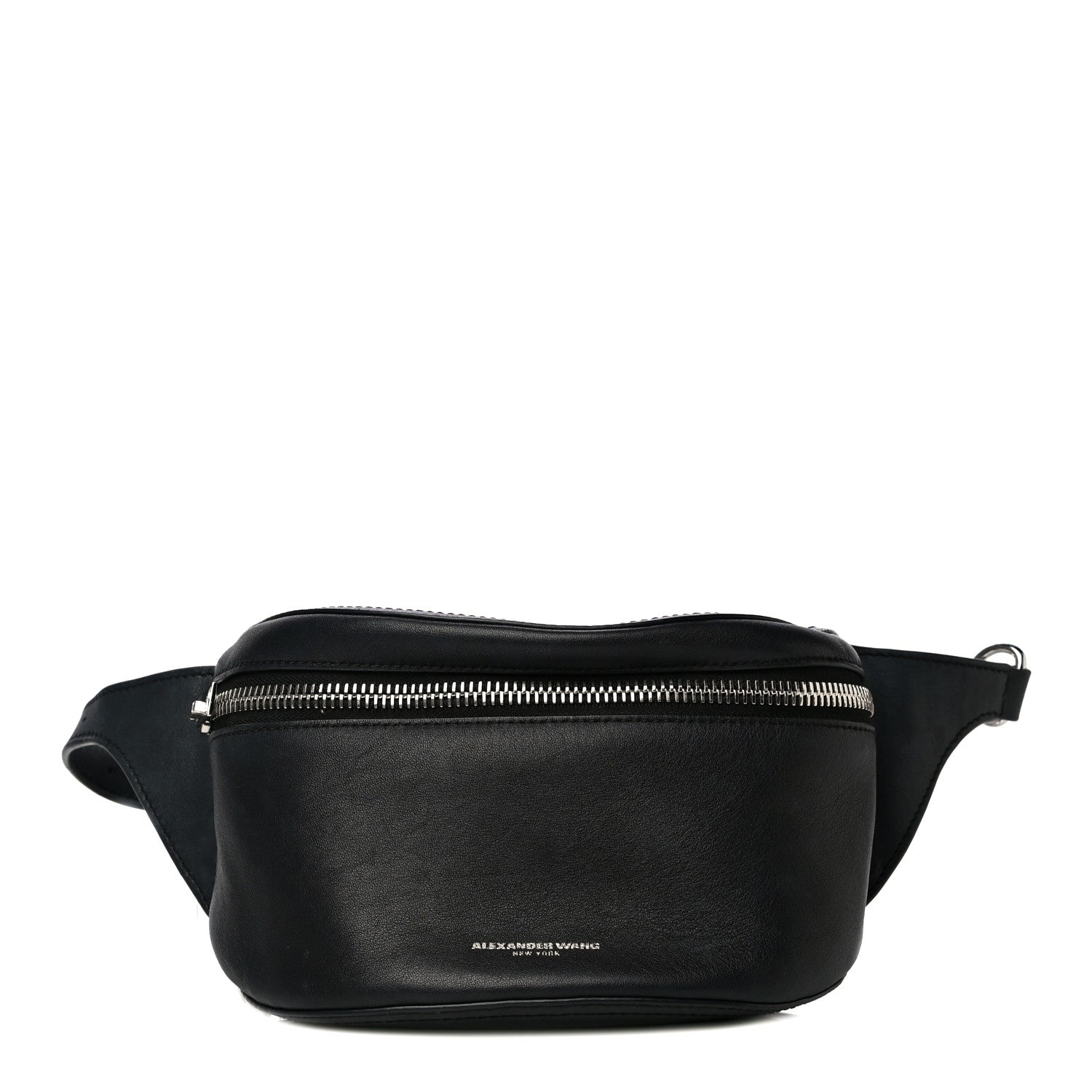 Alexander Wang Calfskin Chain Ace Belt Bag Black 1 of 16