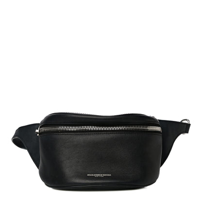 Alexander Wang Calfskin Chain Ace Belt Bag Black 1 of 16