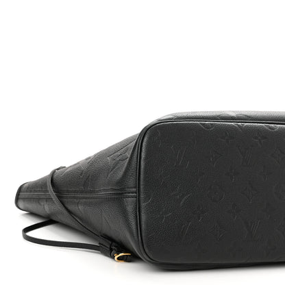 Louis Vuitton Empreinte Monogram Giant Neverfull MM Black 8 of 10