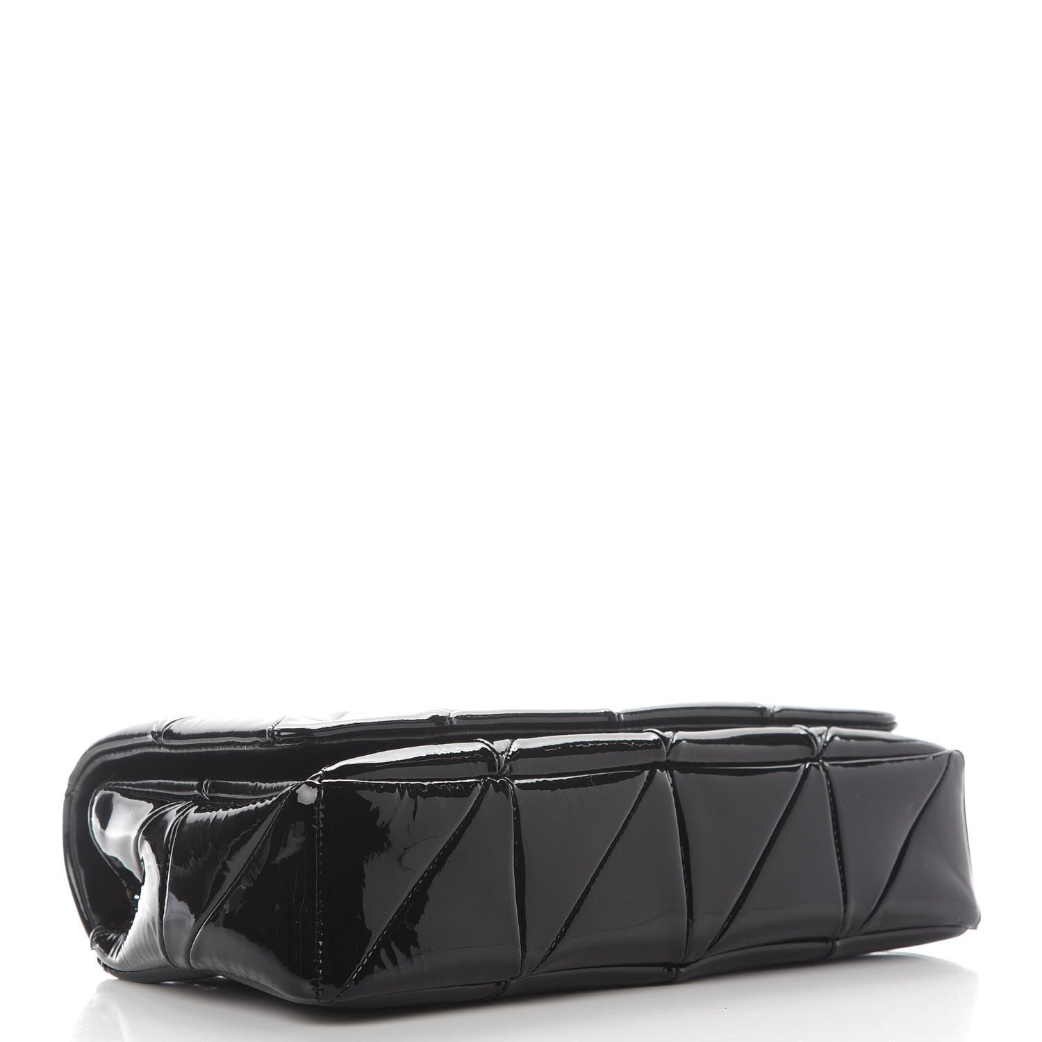 Saint Laurent Patent Patchwork Monogram Medium Jamie Black 4 of 9