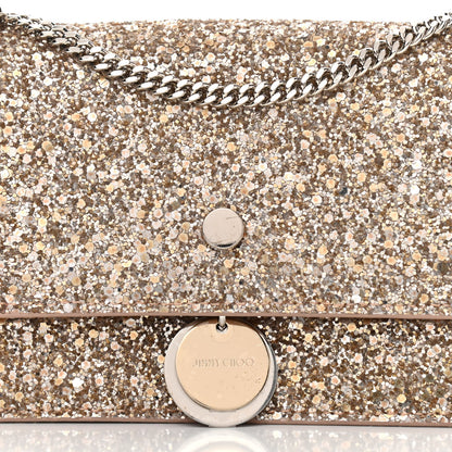 Jimmy Choo Coarse Glitter Mini Finley Shoulder Bag Ballet Pink 7 of 11