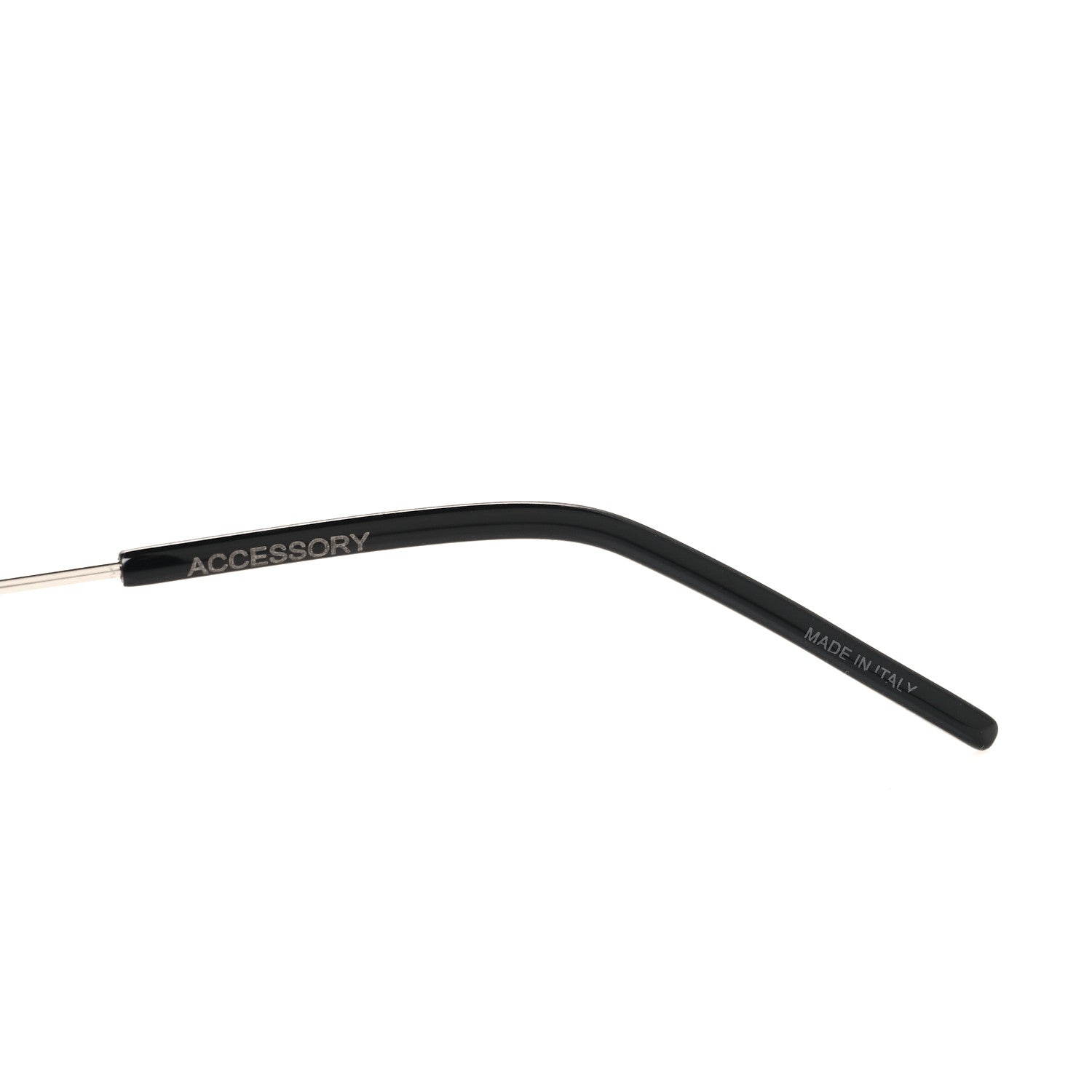 Saint Laurent Metal Triangle Frame Sunglasses Black 5 of 7