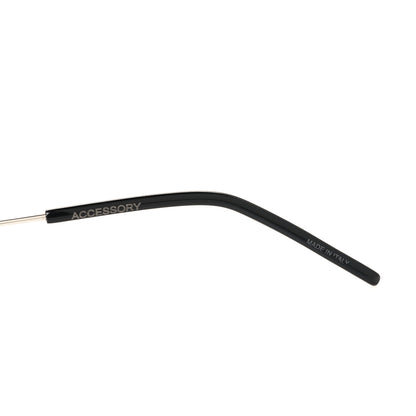 Saint Laurent Metal Triangle Frame Sunglasses Black 5 of 7