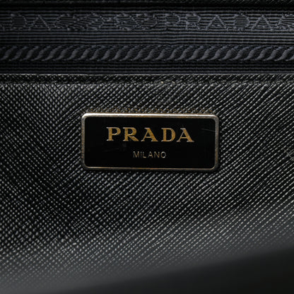 Prada Saffiano Lux Extra Large Galleria Double Zip Tote Black 5 of 12