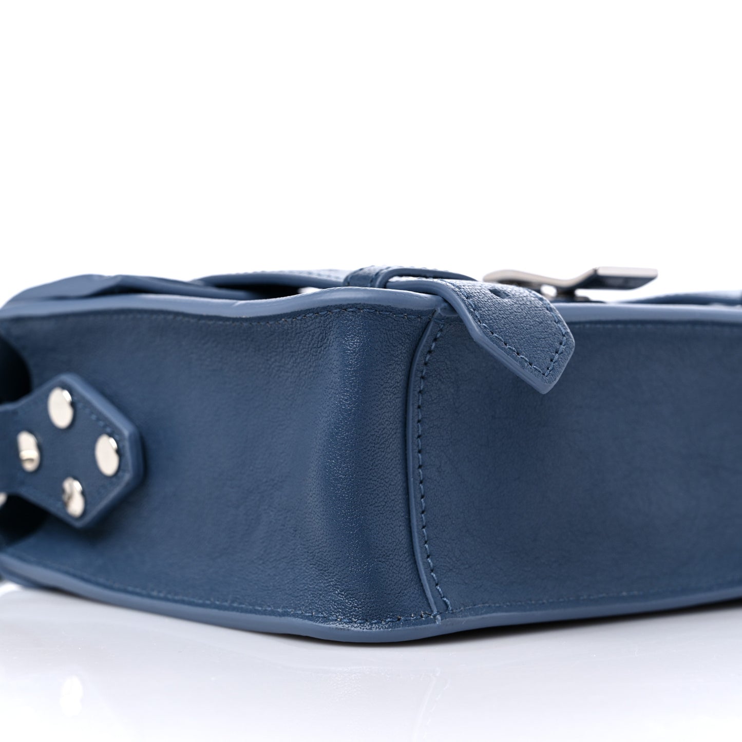 Lambskin PS1 Mini Crossbody Bag Peacock