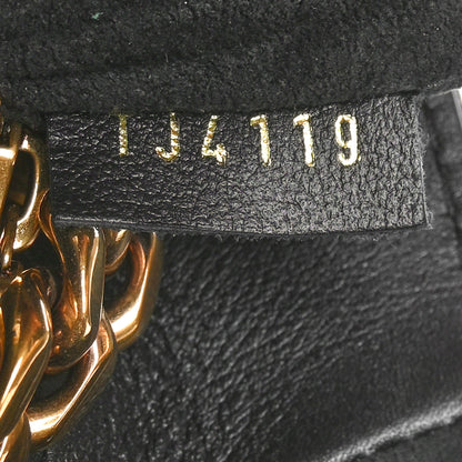 Louis Vuitton Calfskin New Wave Chain Tote Black 11 of 12