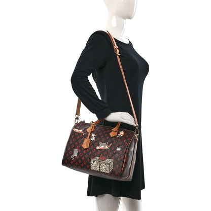 Louis Vuitton Catogram Speedy Bandouliere 30 Marron 2 of 13