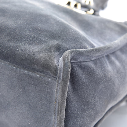 Balenciaga Baby Daim Suede Gold Metallic Edge Hardware S City Gris Plomb 13 of 20