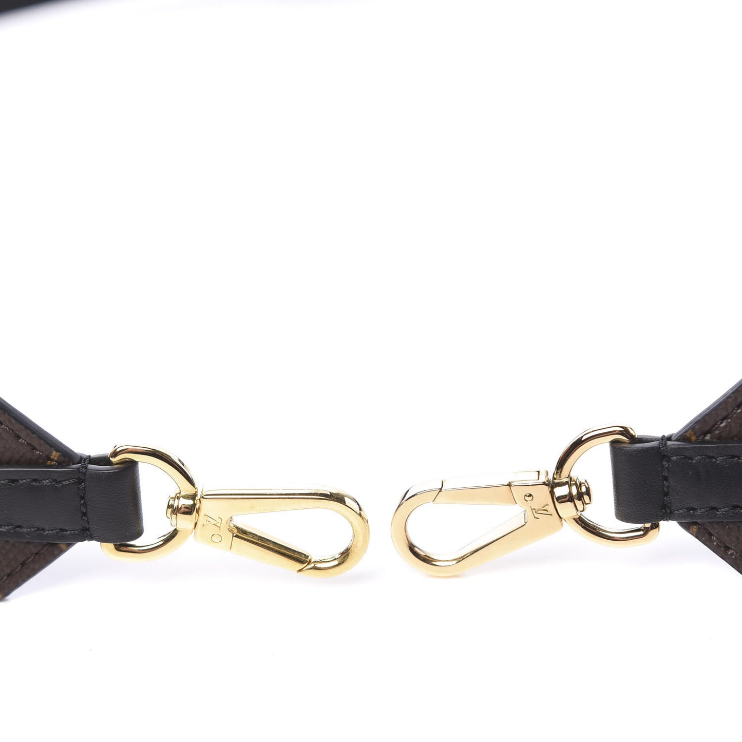 Monogram Adjustable Bandouliere Shoulder Strap Black