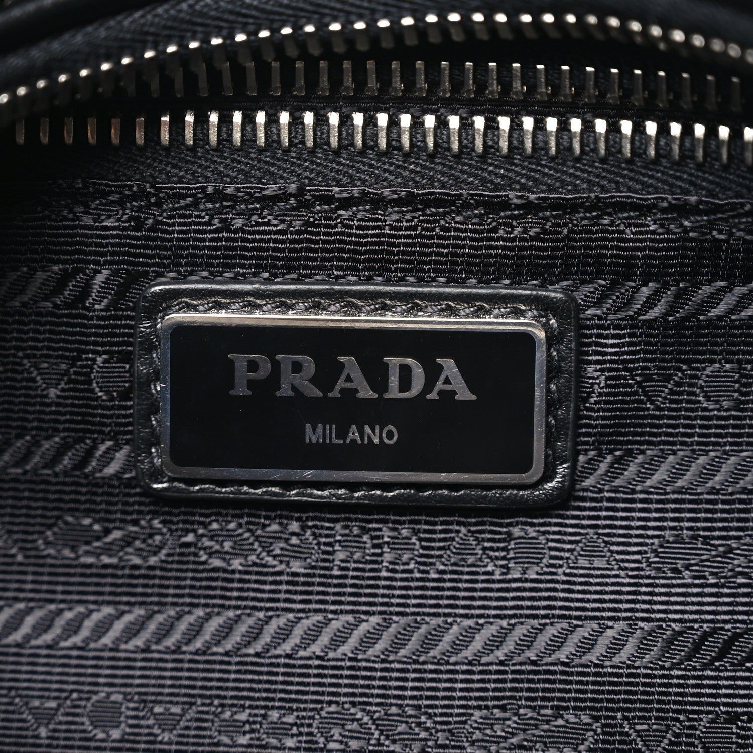 Prada X JAMES JEAN Calfskin Comic Print Belt Bag Black 6 of 9