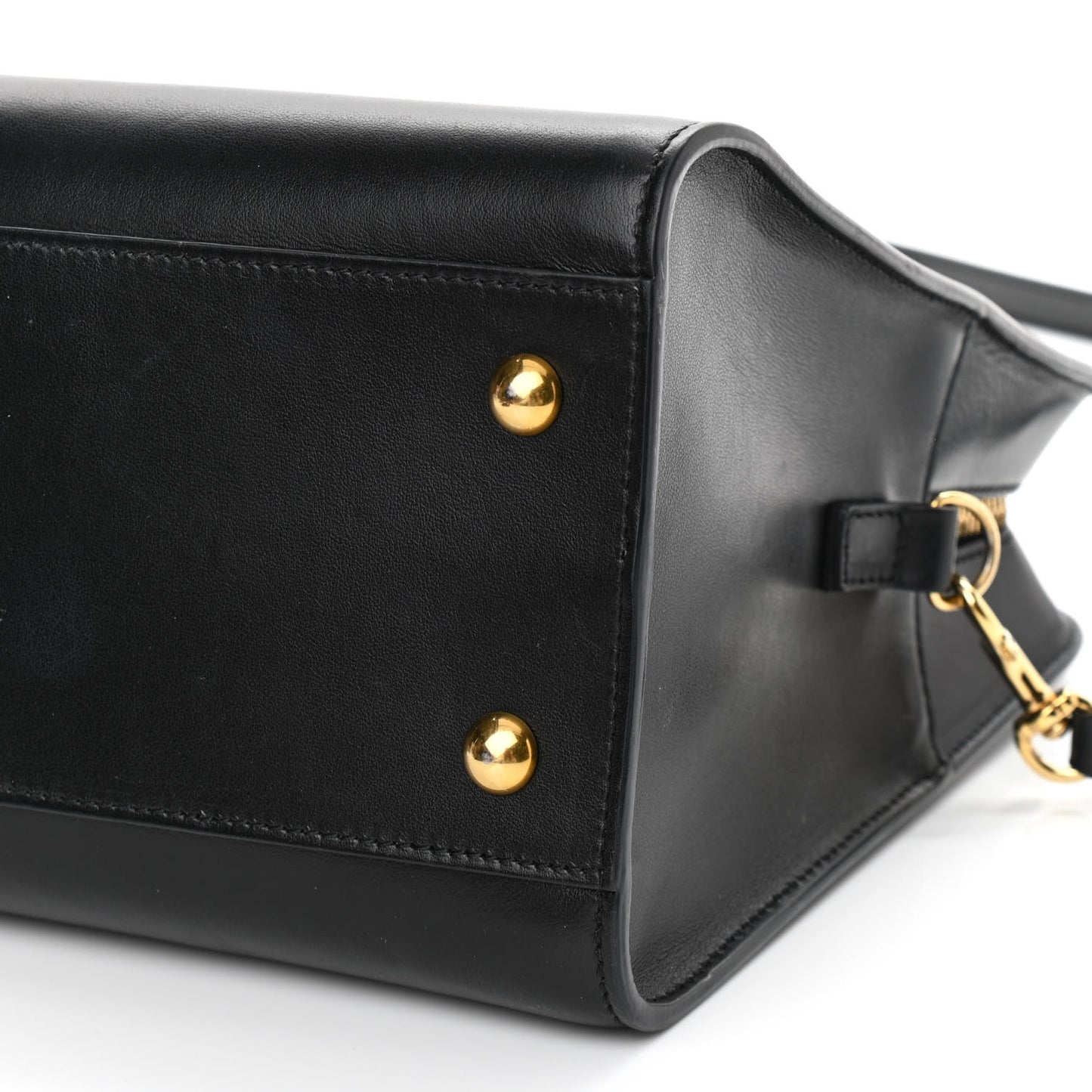 Smooth Calfskin Small Monogram Cabas Black