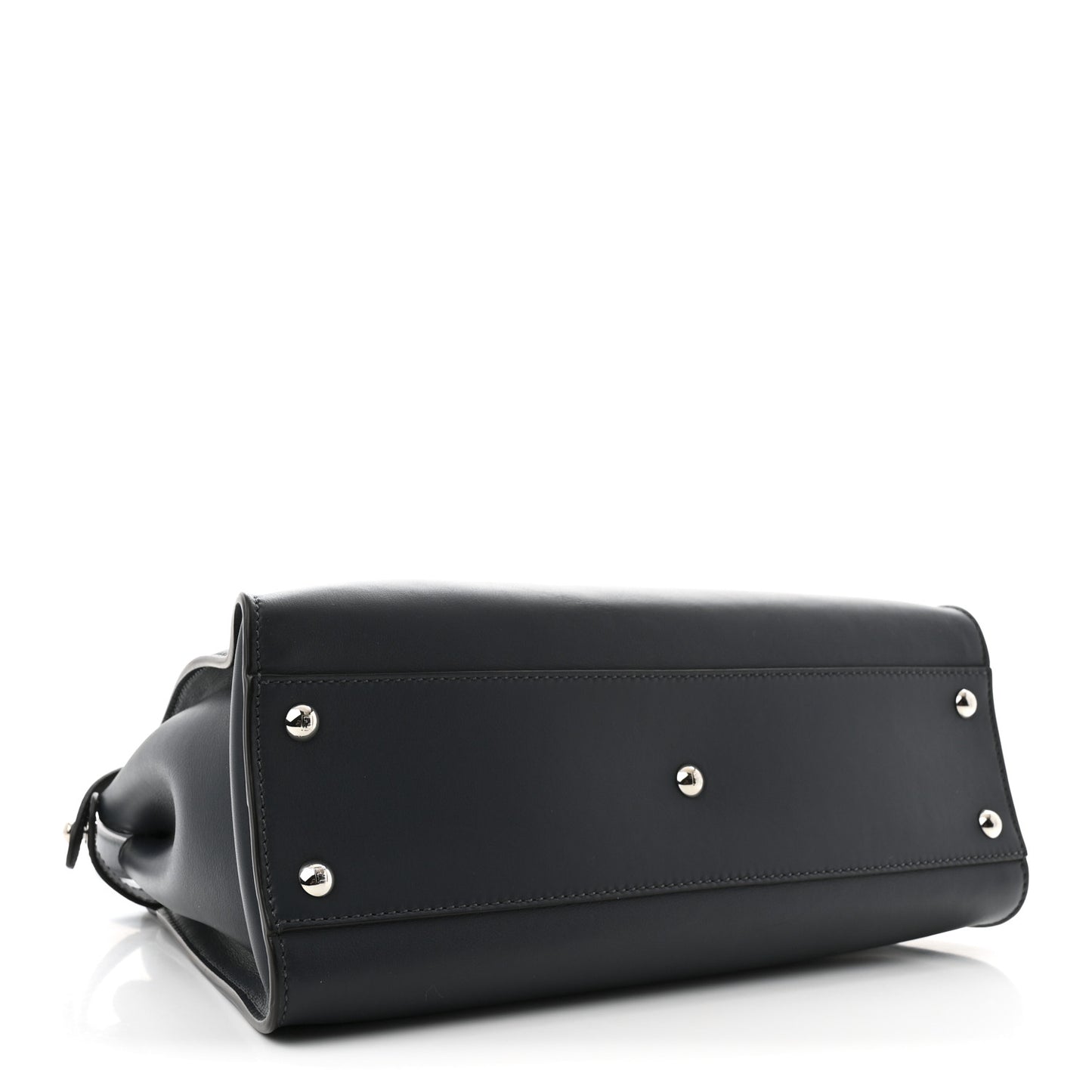 Vitello Seta Shiny Nappa Elaphe Medium Peekaboo Iconic Satchel Notturno Natural