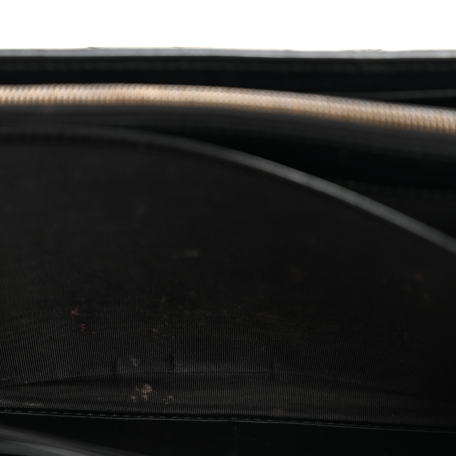 Gucci Calfskin Matelasse GG Marmont Chain Wallet Black 12 of 15