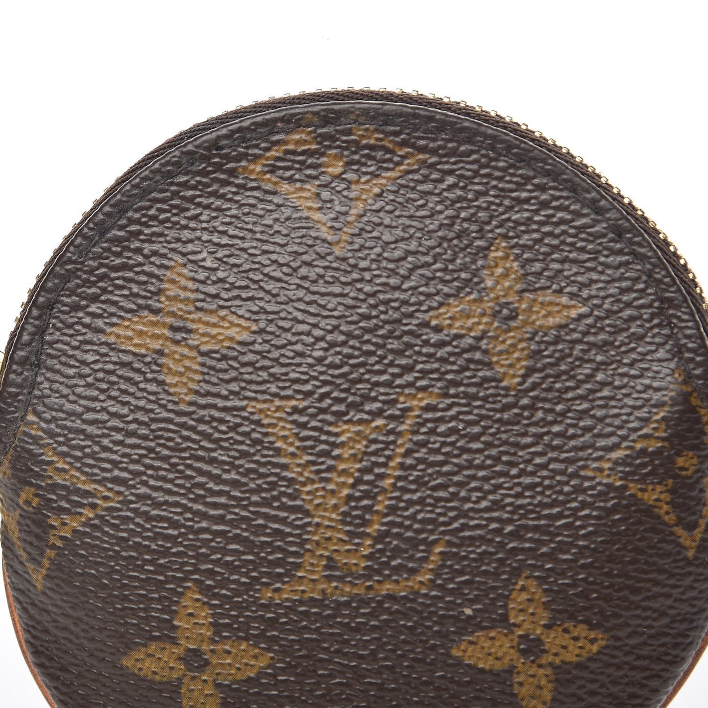Monogram Round Coin Purse