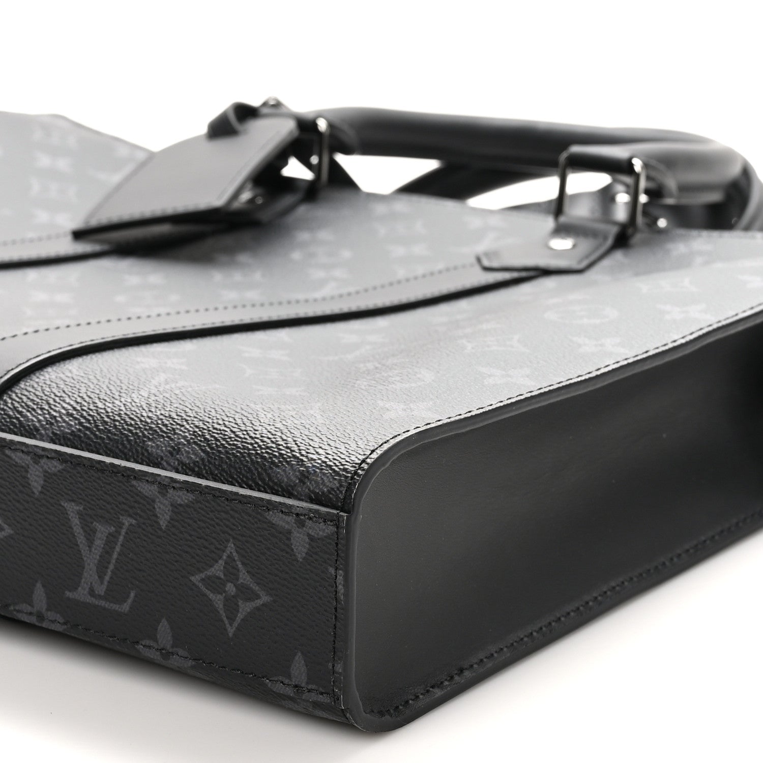 Louis Vuitton Monogram Eclipse Sac Plat Horizontal Zipper 1637576