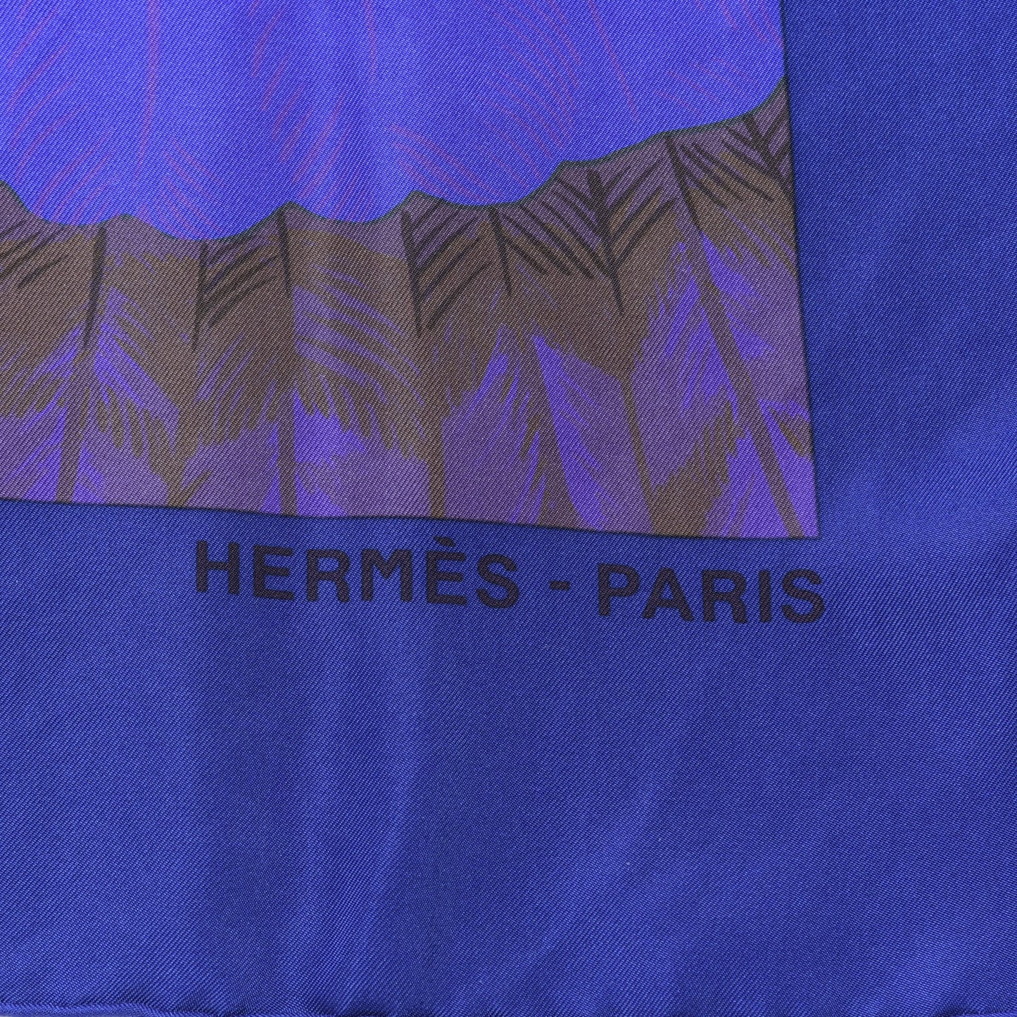 Silk Brazil Shawl 140 Iris Aubergine Bronze