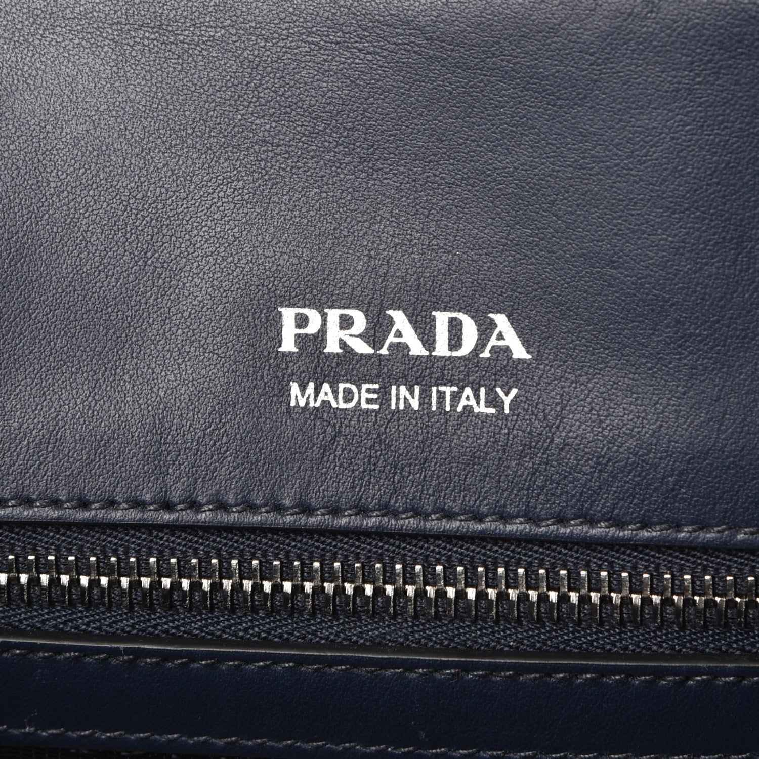 Prada City Calf Tote With Studded Strap Baltico 7 of 10