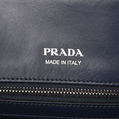 Prada City Calf Tote With Studded Strap Baltico 7 of 10