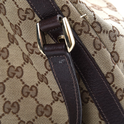 Gucci Monogram Medium Abbey Shoulder Bag Dark Brown 19 of 19