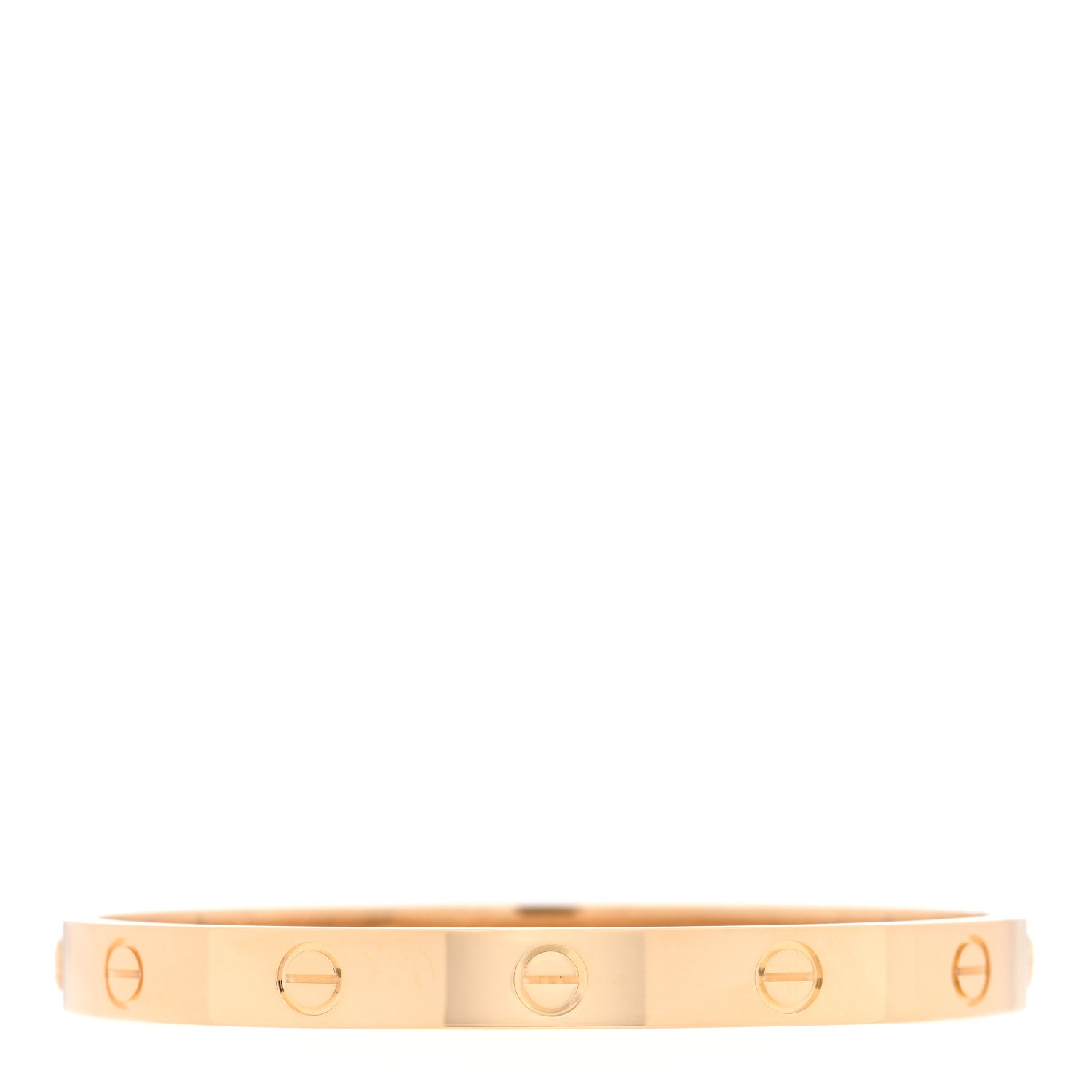 Cartier 18K Yellow Gold LOVE Bracelet 18 1 of 8