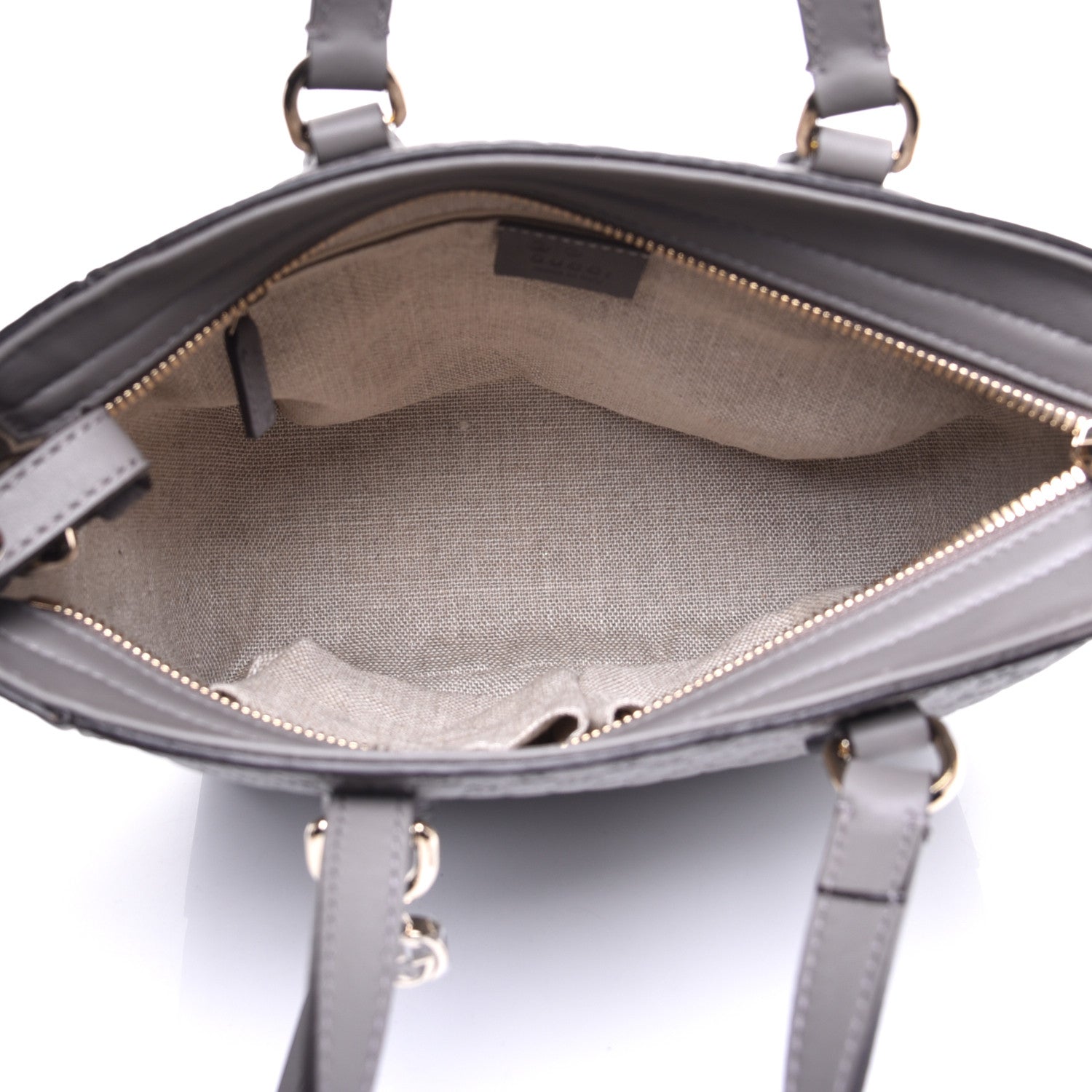 Gucci Microguccissima Small Bree Tote Graphite 6 of 10