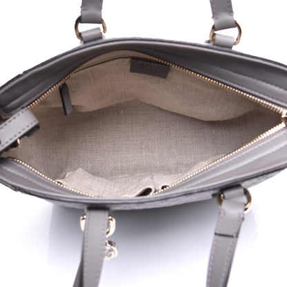 Gucci Microguccissima Small Bree Tote Graphite 6 of 10