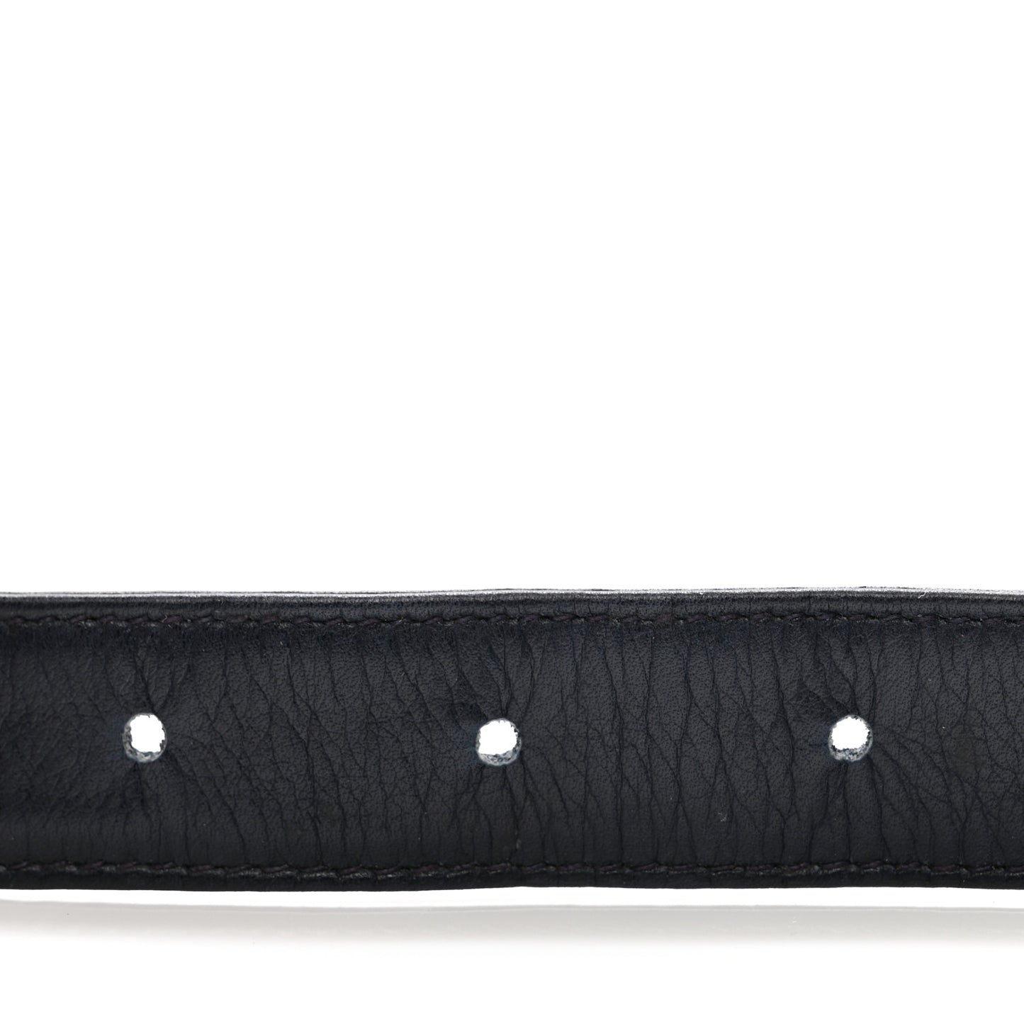 Calfskin Chain Belt 75 30 Navy