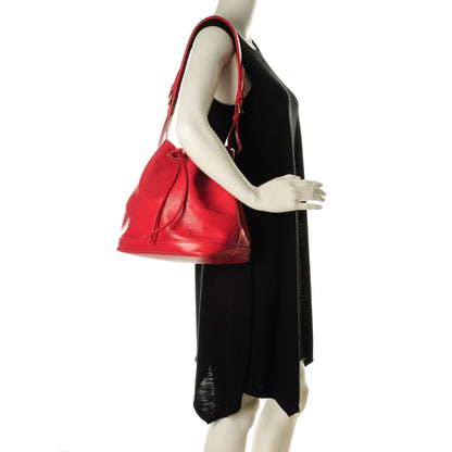Louis Vuitton Epi Petit Noe Castillan Red 2 of 7