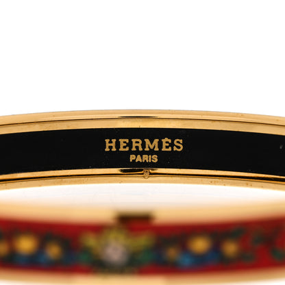 Hermes Enamel Printed Narrow Bracelet 5 of 6