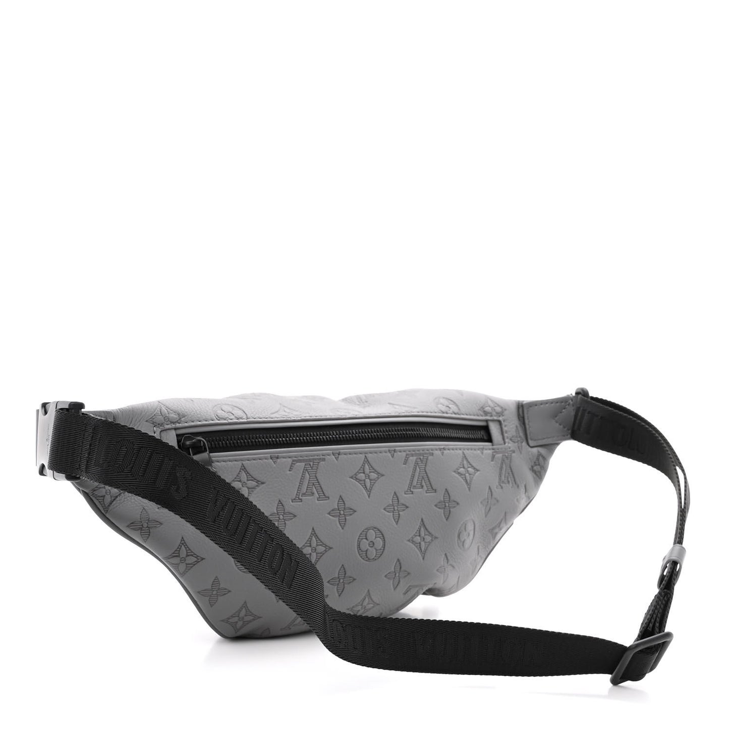 Calfskin Monogram Shadow Discovery Bumbag PM Gray
