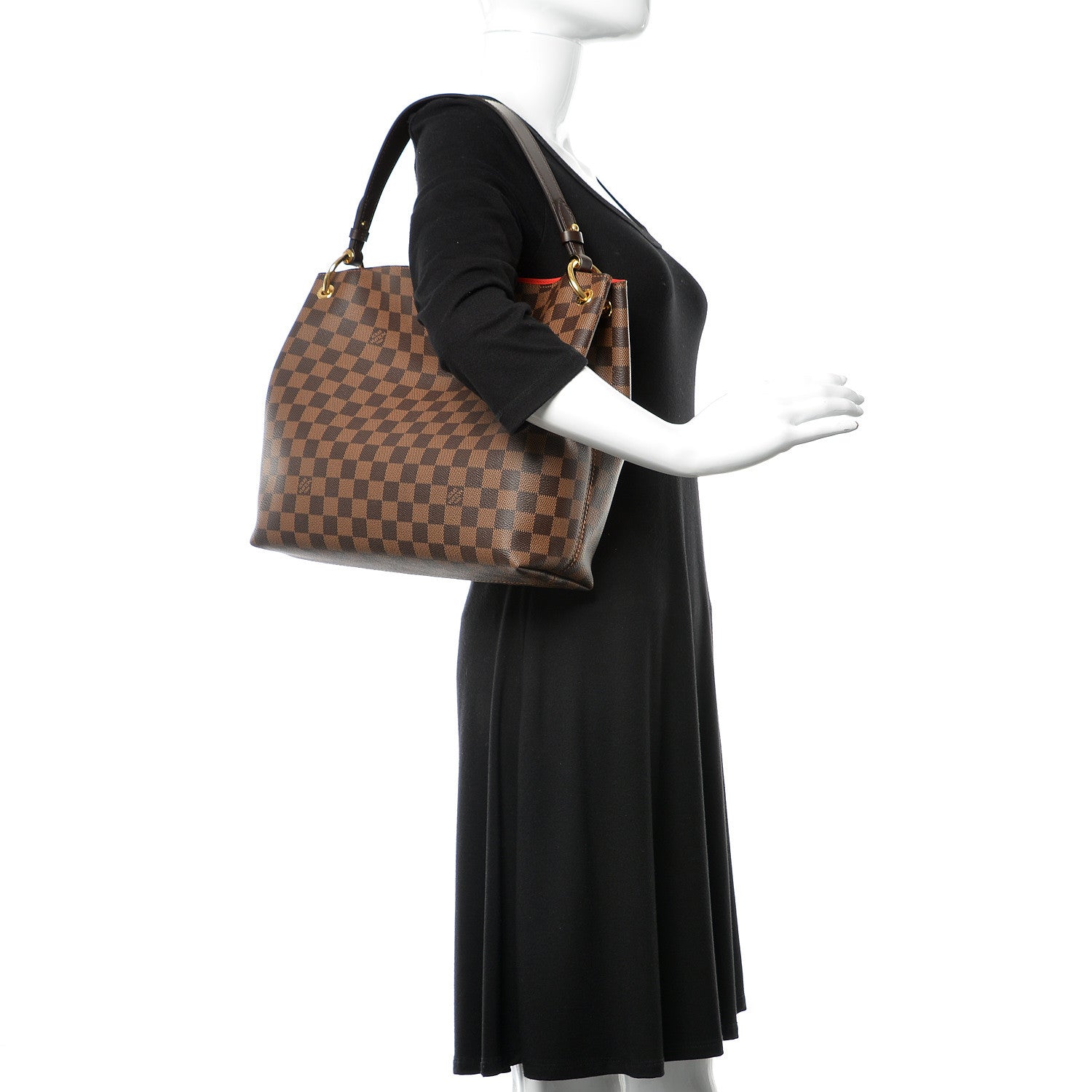 Louis Vuitton Damier Ebene Graceful PM 3 of 11