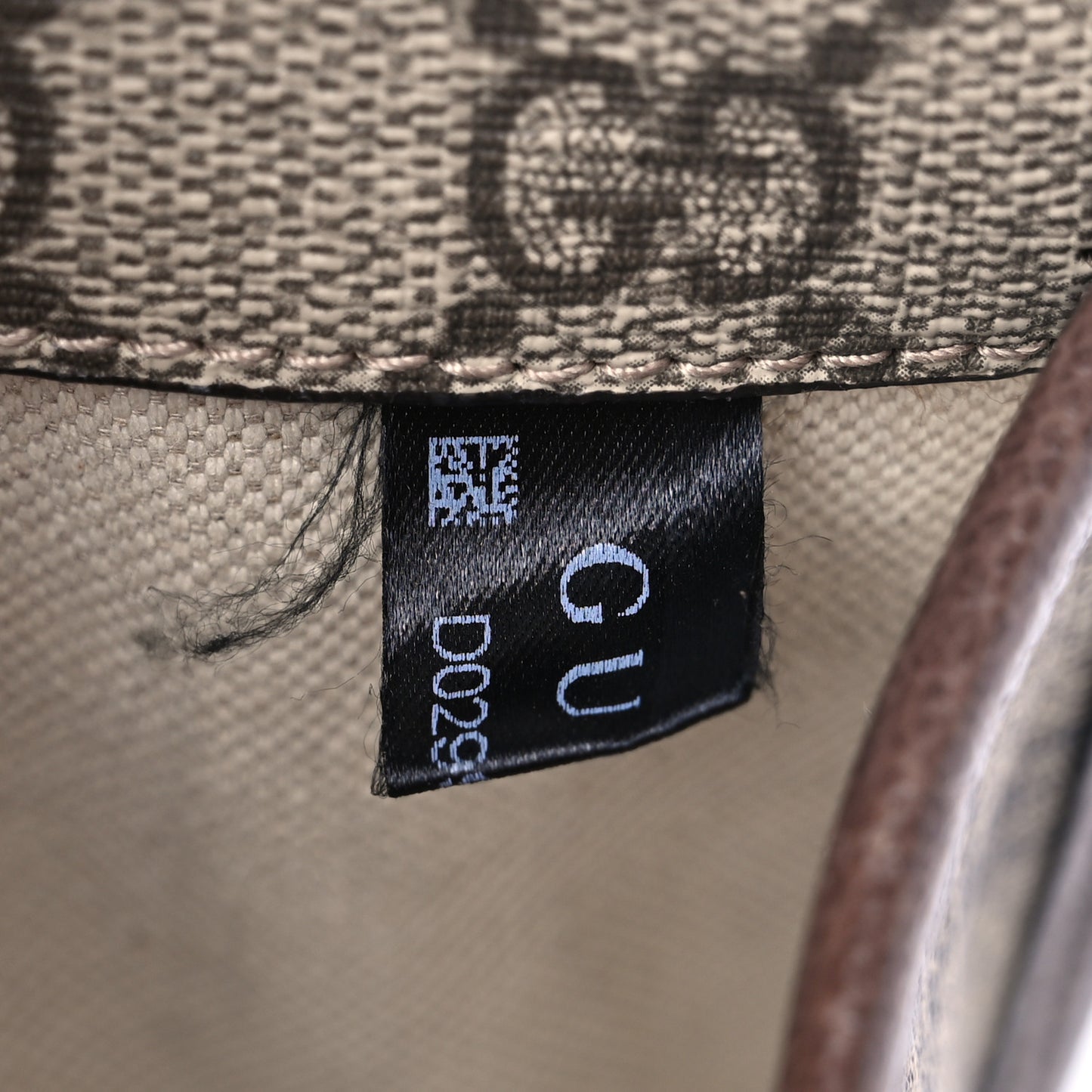 GG Supreme Monogram Neo Vintage Web Belt Bag Brown