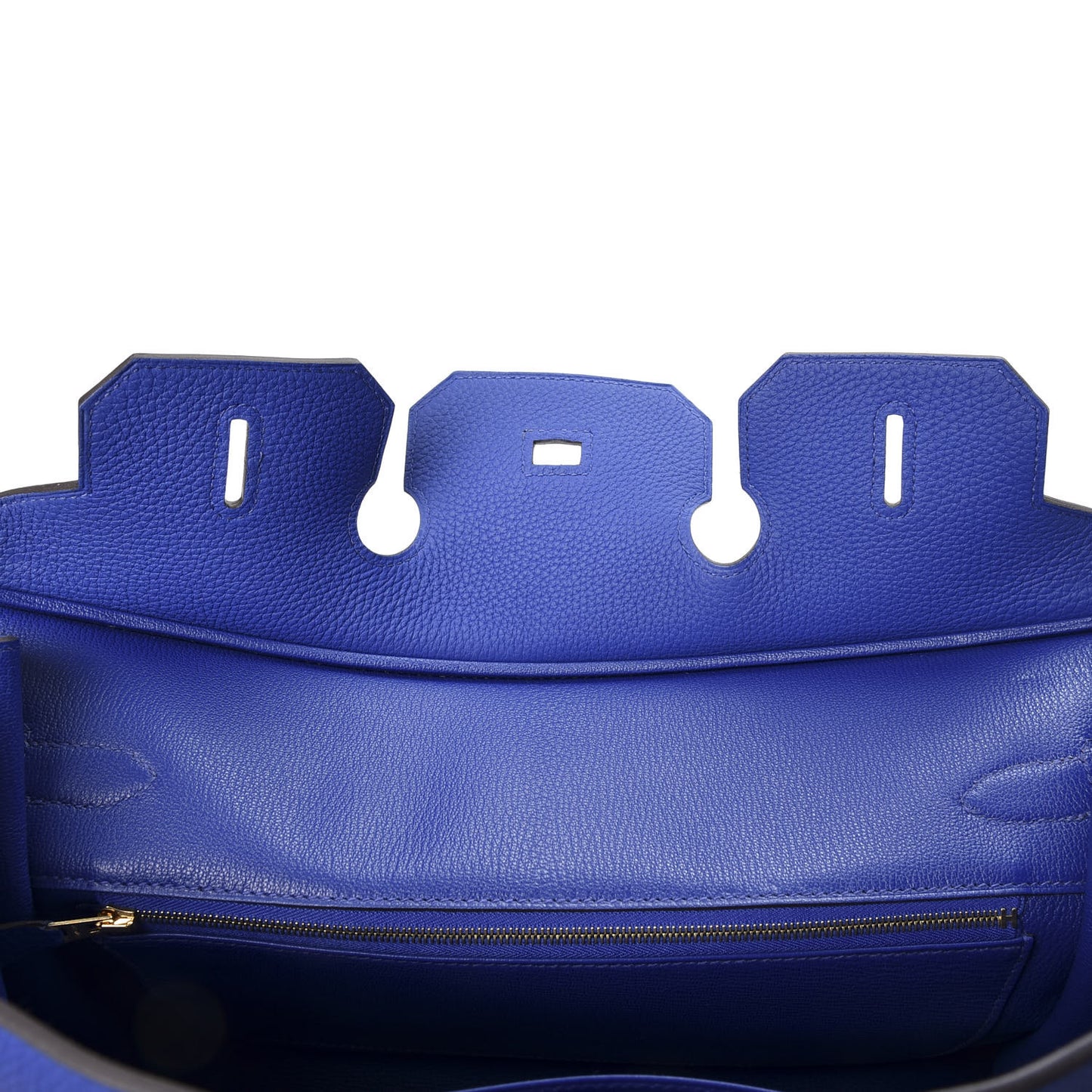 Togo Birkin 35 Bleu Electrique