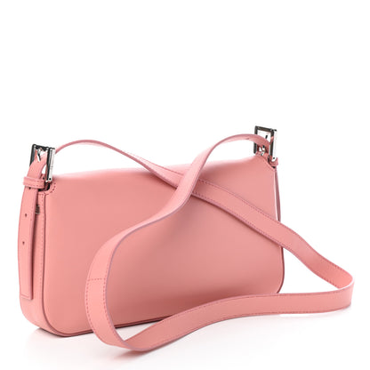 Fendi Calfskin Elaphe Monster Eyes Baguette Bois de Rose Naturale 3 of 9
