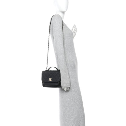 Chanel Caviar Quilted Medium Business Affinity Flap Black 2 of 11