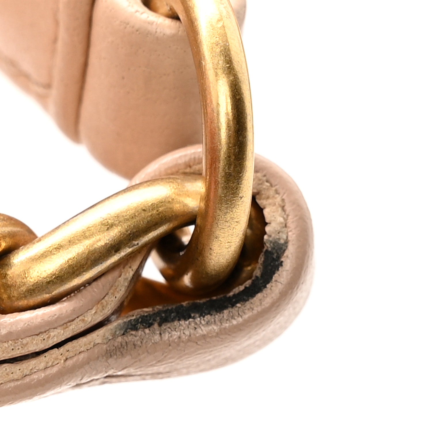 Chanel Crumpled Lambskin Quilted Small CC Links Top Handle Flap