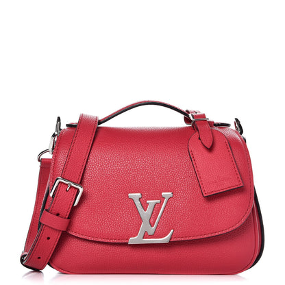 Louis Vuitton Grained Calfskin Vivienne NM Framboise 1 of 6
